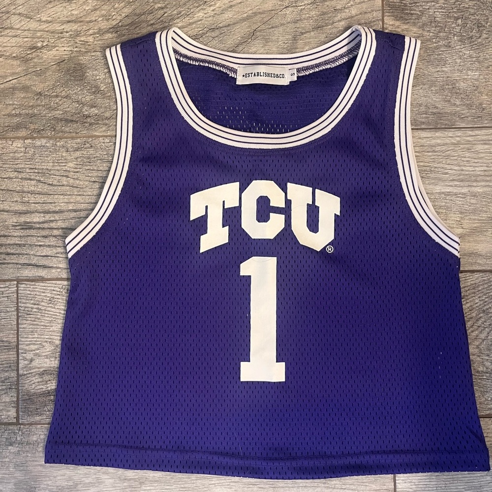 TCU Purple Tank Top - size S